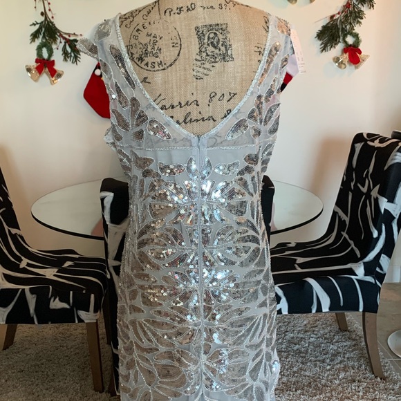 Sequin silver  dress👗 😍 - Picture 3 of 8